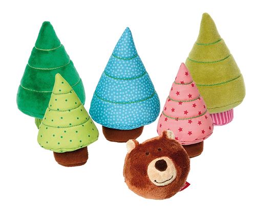 sigikid, 41507 Bébé Mixte Mon Premier Jeu de Bowling Animaux de la Forêt, PlayQ