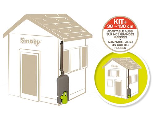 Récupérateur d'eau pour cabane enfant - Smoby