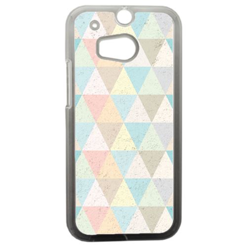 Coque Style Scandinave Pastel Compatible Htc One 2 M8 Transparent