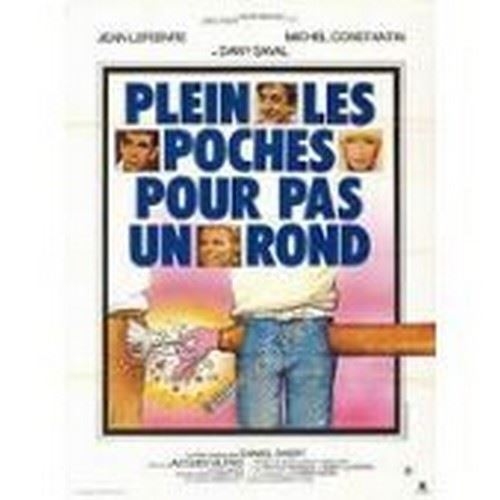 Plein les poches pour pas un rond - 60x80 cm - AFFICHE / POSTER