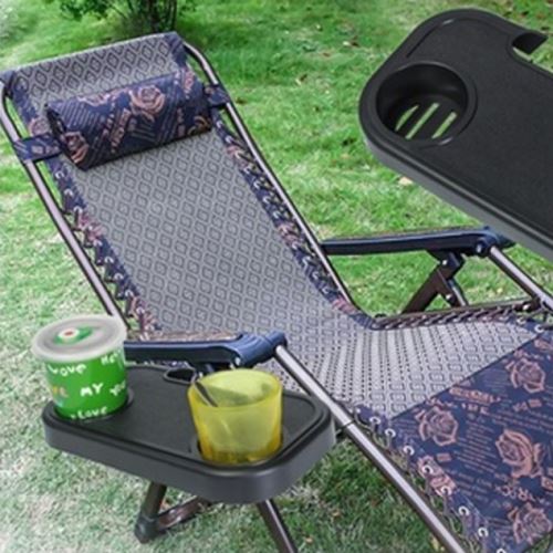Portable pliant Camping pique-nique plage chaise de jardin Plateau Side Pour prendre un verre