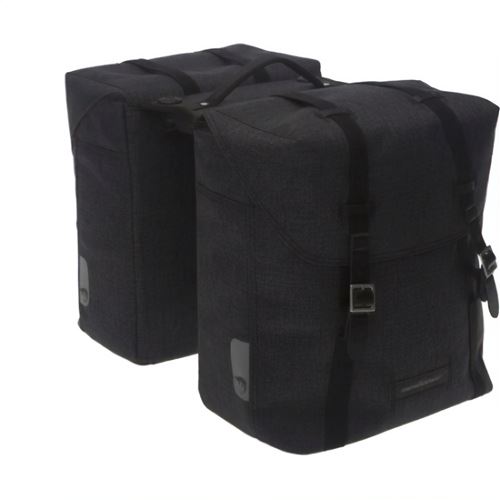 NEW LOOXS sacoche double Mondi Double Racktime25 litres noir