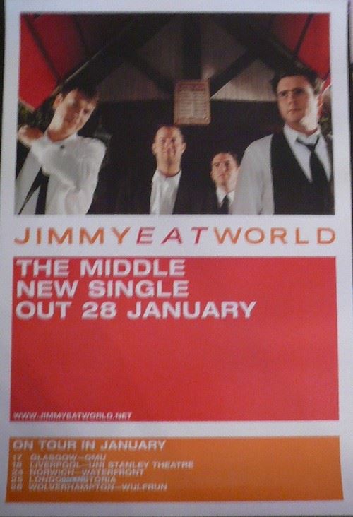 Jimmy Eat World - 50x70 cm - AFFICHE / POSTER