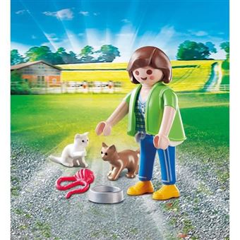 Playmobil Friends 70562 Femme avec chatons
