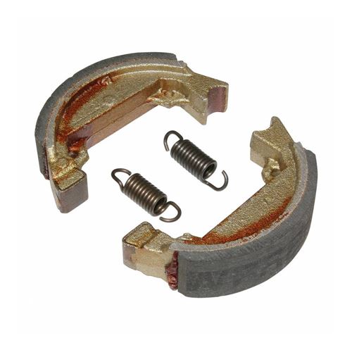 Machoire de frein cyclo newfren pour mbk 50 av-ar diam 80x20mm (gf1271)