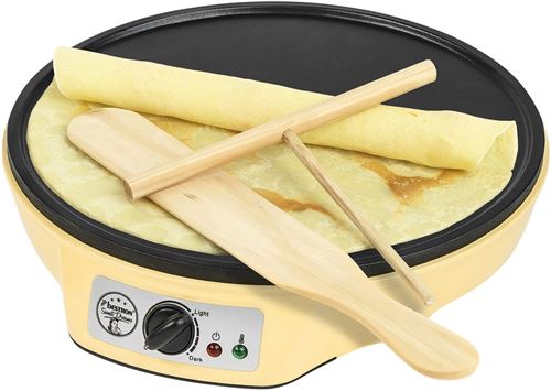 Bestron ASW602 Crêpière 1000W Vanille - Image 4