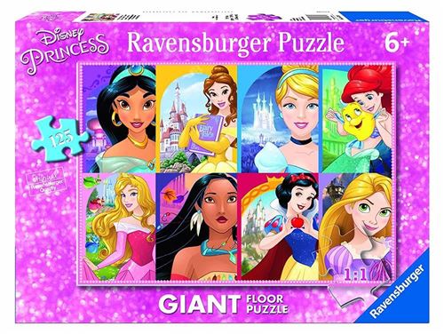 Princesses Disney Puzzle 125 pièces Géants