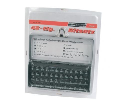 Mannesmann assortiment de 48 embouts de vissage
