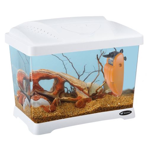 Comparer les prix de Aquariums en plastique Ferplast CAPRI JUNIOR en plastique plusieurs couleurs filtre lampe