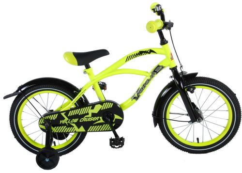 Volare Yellow Cruiser 16 pouces 25,4 cm Garçon Frein à rétropédalage Jaune