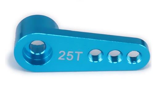 Nouveau Hot Aluminium 28,3 mm 25 dents Dents Direction Demi Bleu ciel