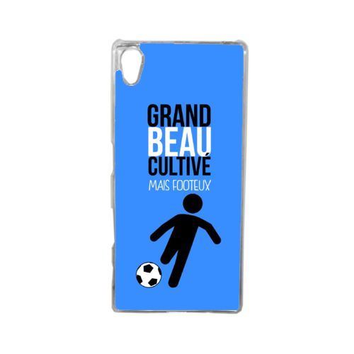 Coque grand beau cultiv mais footeux 12 compatible sony xperia z5 transparent