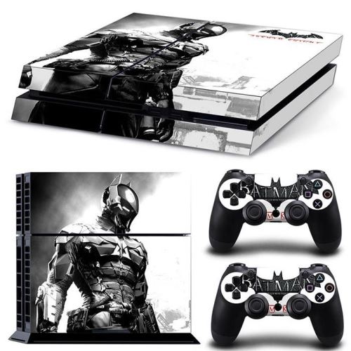 Autocollant Stickers Skin de Protection pour Console et Manette Sony Playstation PS4 - Batman #29