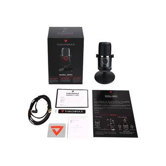 Microphone Thronmax Mdrill Zero Plus Noir