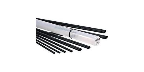 Assortiment de gaines thermorétractables 4:1 HellermannTyton 0905-50026 noir 1 set