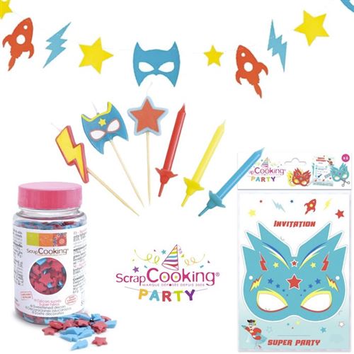 Kit anniversaire Super héros