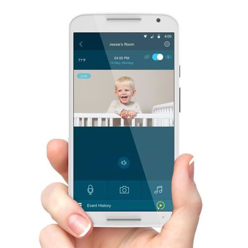 Moniteur Bebe Video Wi Fi Motorola Mbp667 Connect Avec Ecran 2 8 Produits Bebes Fnac