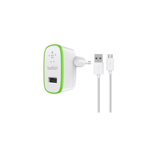 Chargeur & batterie portable Belkin F8m886vf04-wht Intérieur Vert, Blanc Chargeur De Téléphones Portables