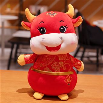 Peluche Vache Rouge Pour Enfants 20Cm Multicolore W44 Peluche