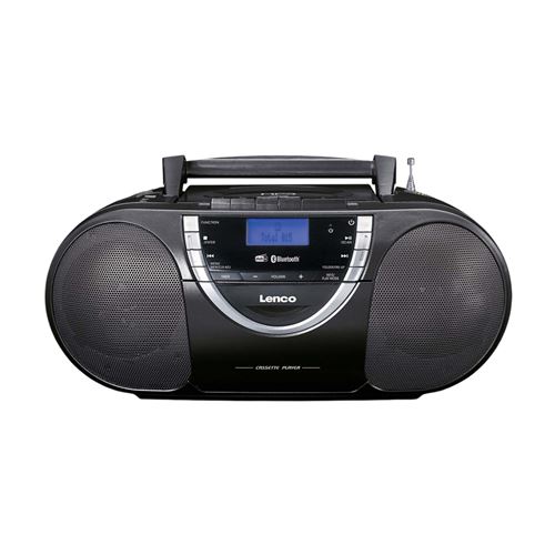Radio DAB+/FM Boombox avec Lecteur CD et Bluetooth Portable Lenco Noir