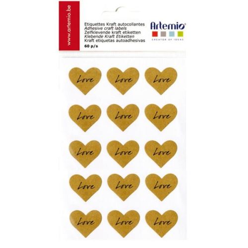 Stickers coeur "Love"