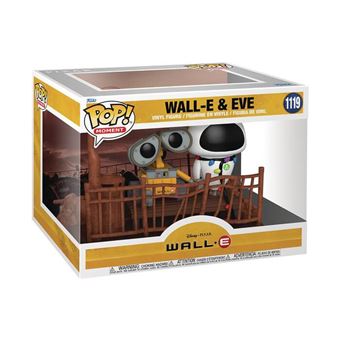 Figurine Funko Pop Moment Disney Pixar Wall-E et Eve