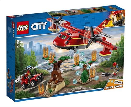 Lego City 60217 l'avion des pompiers