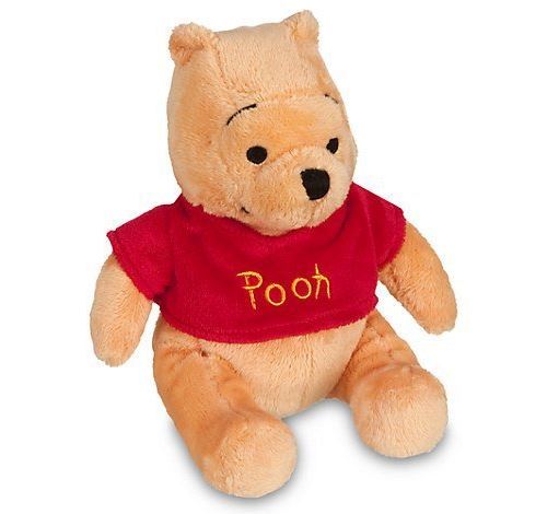 Mini sac de fèves en peluche Winnie l'Ourson Disney - 7