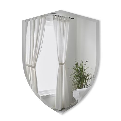 Miroir mural forme écusson verre UMBRA Verre Transparent