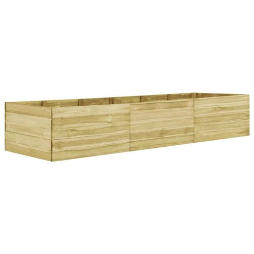 Jardinière 450x150x54 cm Bois de pin imprégné