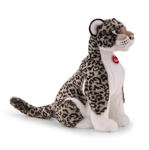 Trudi peluche léopard Leopoldo 38 cm brun/blanc taille L