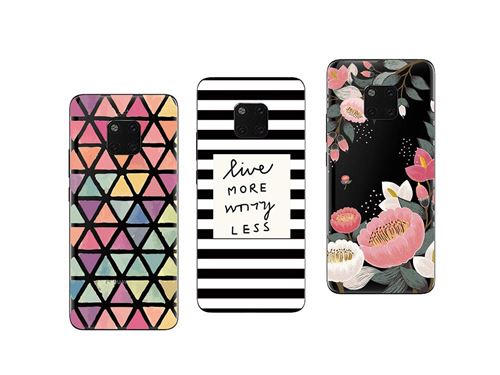 Huawei Mate 20 PRO lot de 3 coques gel souple et Résistant Anti Choc (pack#2)