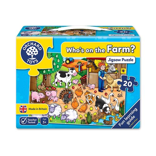 Orchard Toys Puzzle - Qui est dans la Ferme?