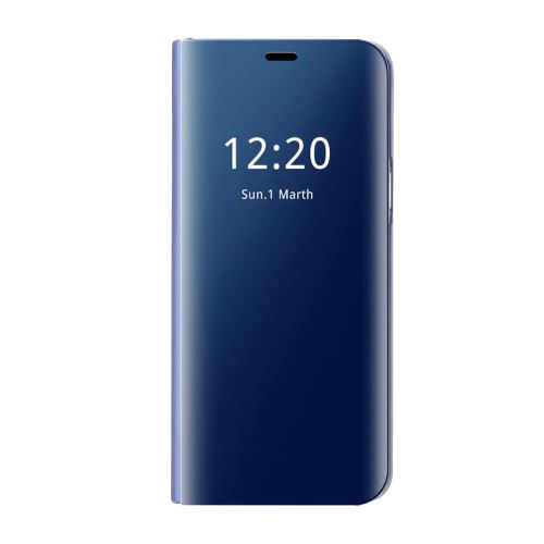 Etui coque Folio Clear View pour Samsung Galaxy A7 2018 - Bleu