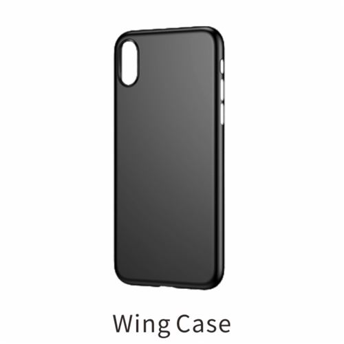 Coque en TPU pp mat ultra mince noir pour votre Apple iPhone Xs