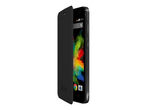 Wiko Flip coquepour Bloom -noir