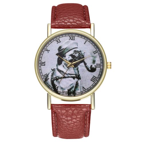 Montre Cigarette Chien Antique Montre Montre Femme Montre Tendance Quartz T210-Acafé