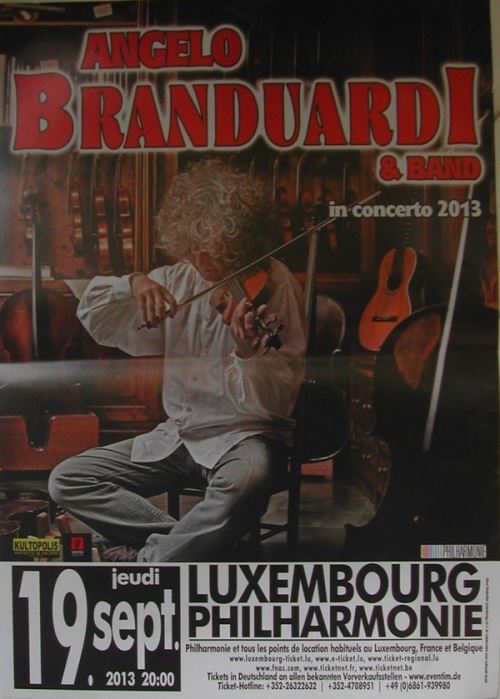 Angelo Branduardi - 30x42 cm - AFFICHE / POSTER