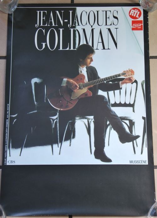 Jean-Jacques GOLDMAN - 40x60 cm - AFFICHE / POSTER