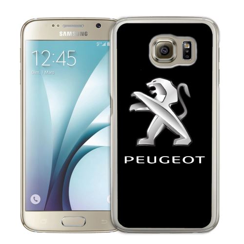 Coque pour Samsung Galaxy S7 peugeot logo