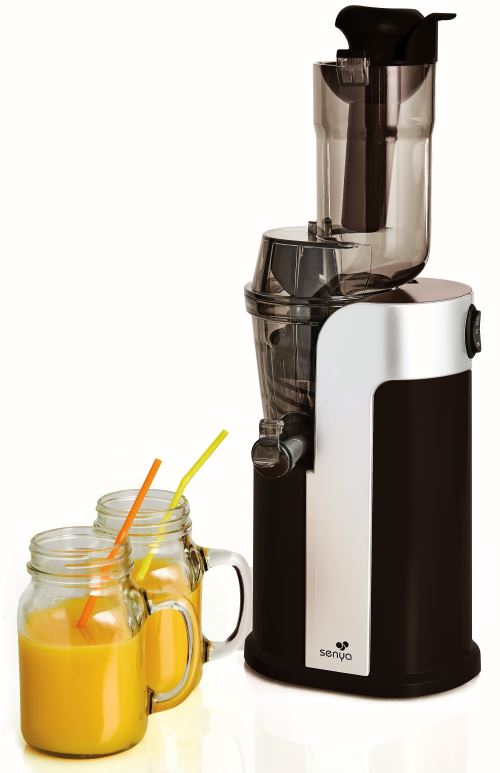 Senya extracteur de jus de fruits et légumes Healthy juicer Noir