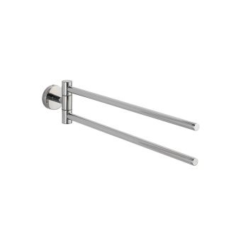 Wenko 20213100 Porte Serviettes 2 Bras Bosio Inox Brillant Accessoires Salles De Bain Et Wc Achat Prix Fnac