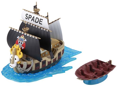 Bandai One Piece Grand Ship Collection Spade Pirates Plastic Model Kit by Bandai
