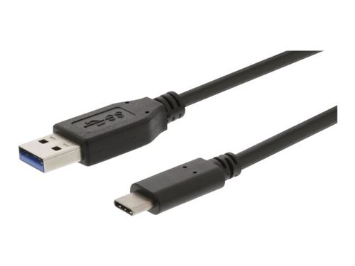 Valueline VLCB61600B10 Câble USB 3.1 Usb-c Mâle - Usb A Mâle 1,00 M Noir
