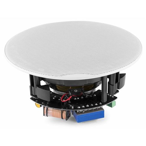 Power Dynamics Blanc Fcs8 - Haut-Parleur 8 De Plafond De Très Haute Qualité, 100V/8 Ohms
