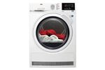 Série 8000 - Thème AbsoluteCare® - Réfrigérant Propane - Sèche-linge :Pompe à chaleur - Capacité maxi de séchage:8 kg - Classe énergétique*:A++ - Bandeau Blanc - Hublot XXXL blanc - Effet turbine - Tambour inox 3 redans - Moteur Inverter