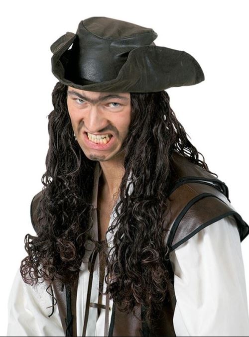 perruque pirate homme