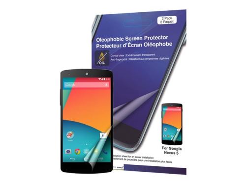 Green Onions Supply Crystal Oleophobic Screen Protector - Schermbeschermer - kristalhelder - voor Google Nexus 5