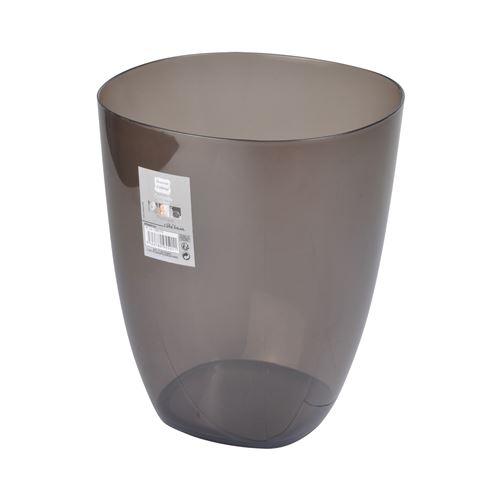 corbeille plastique translucide 5,5l vitamine chocolat
