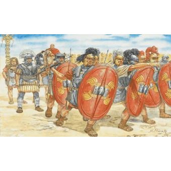 Zvezda 8052 – Maquette Infanterie Auxiliaire Romaine – Échelle 1/72 – 40 Figurines